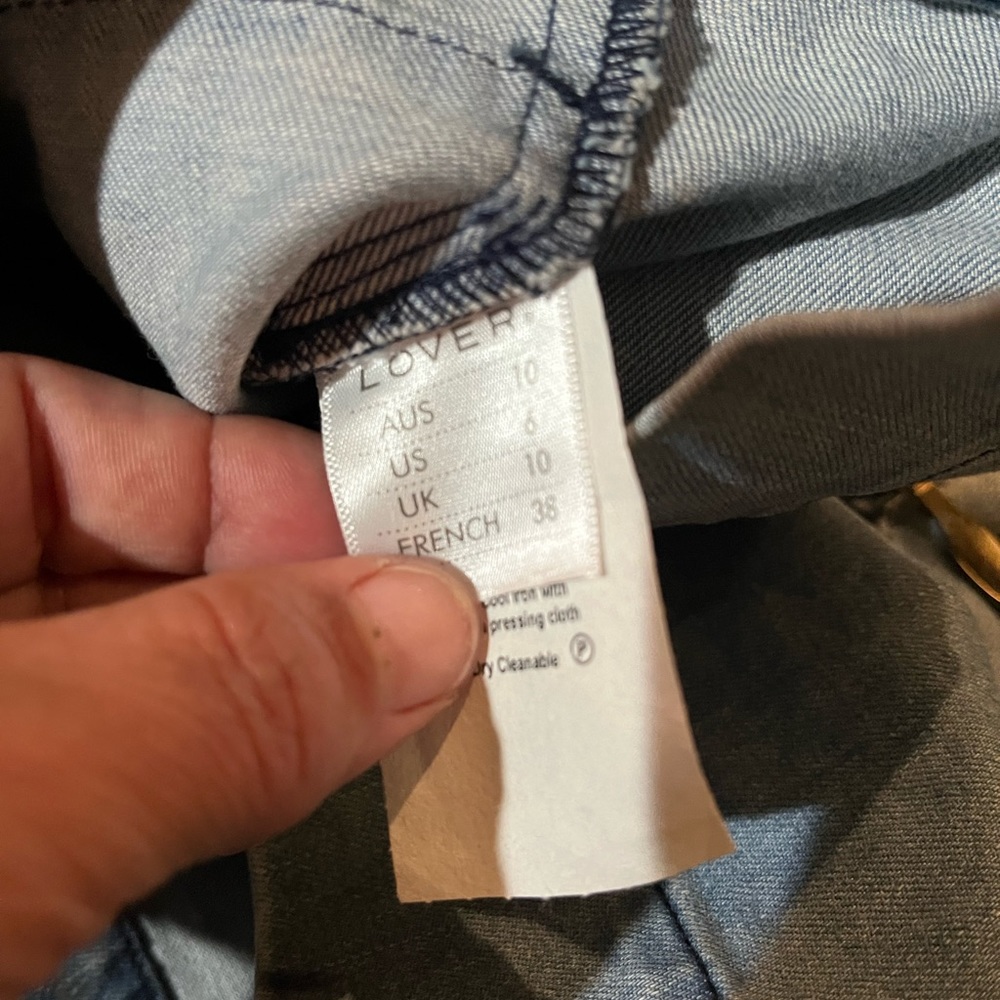 Lover Australia denim romper size 6 - Picture 4 of 6